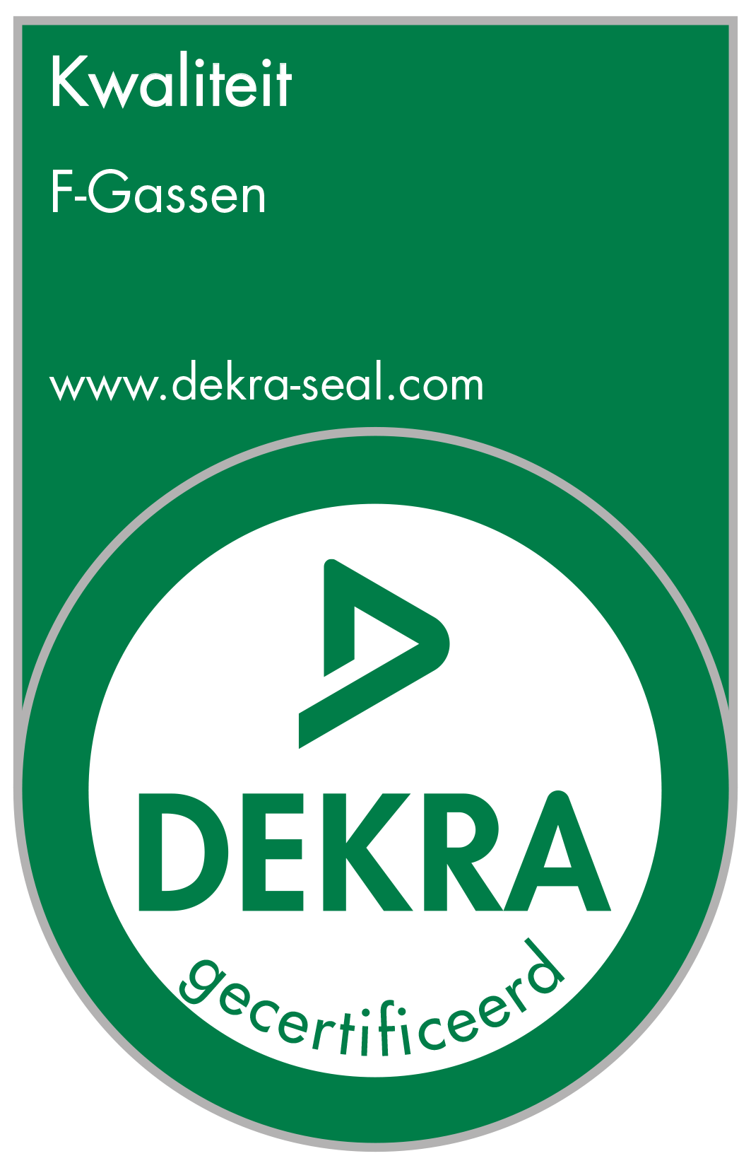 F-gassen certificaat Dekra Seal