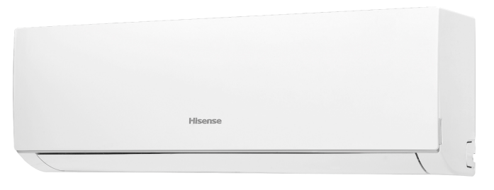 Hisence airco zijkant